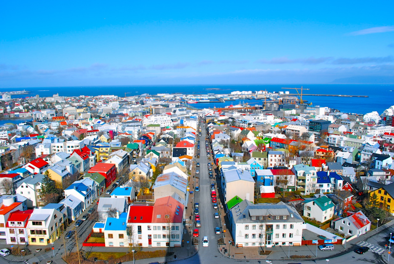 Reykjavik, a beautiful small town